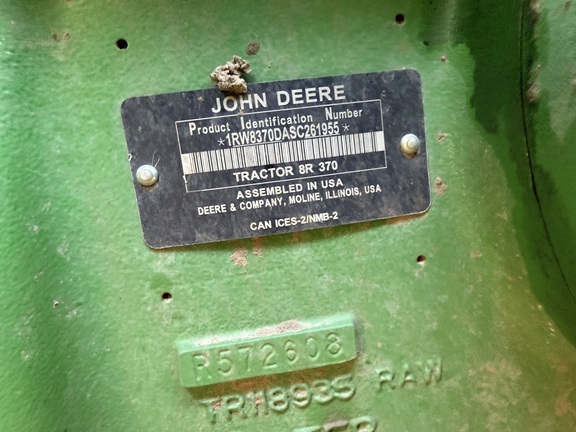 2025 John Deere 8R 370 - Photo40