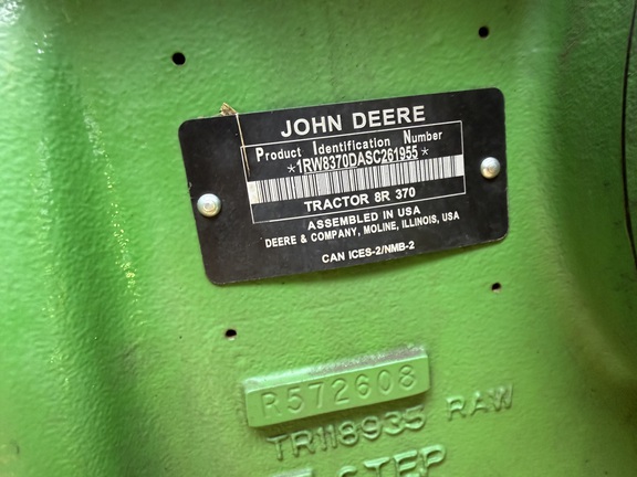 2025 John Deere 8R 370 - Photo40