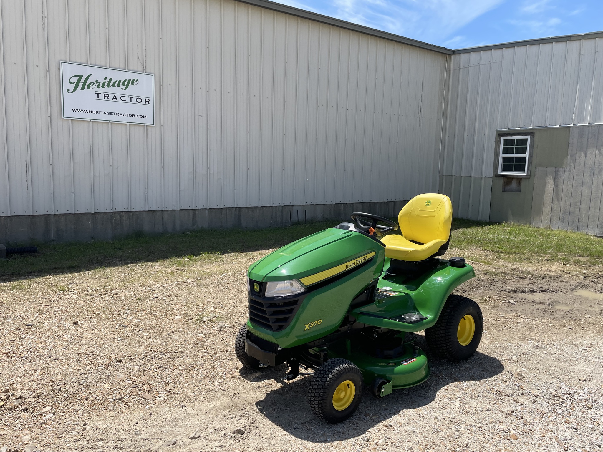  2026 John Deere X370 at Heritage Tractor in Rolla, MO