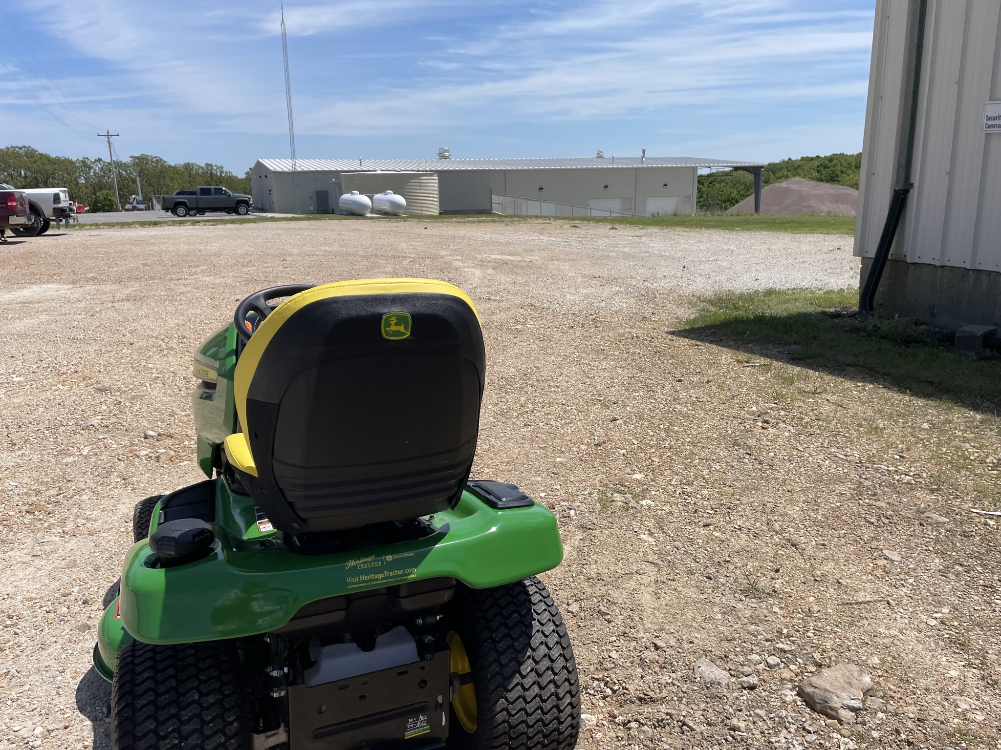  2026 John Deere X370 at Heritage Tractor in Rolla, MO