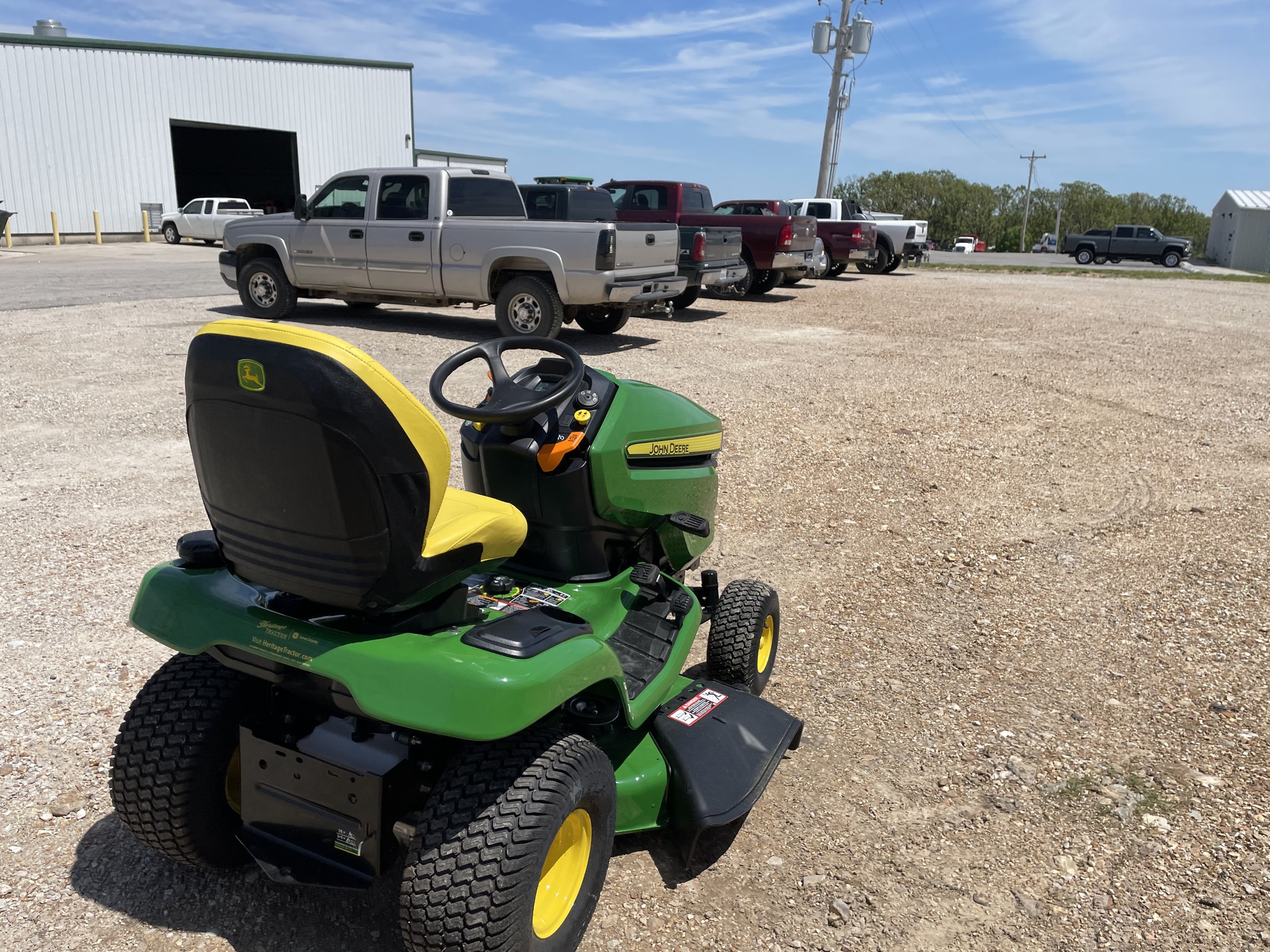  2026 John Deere X370 at Heritage Tractor in Rolla, MO