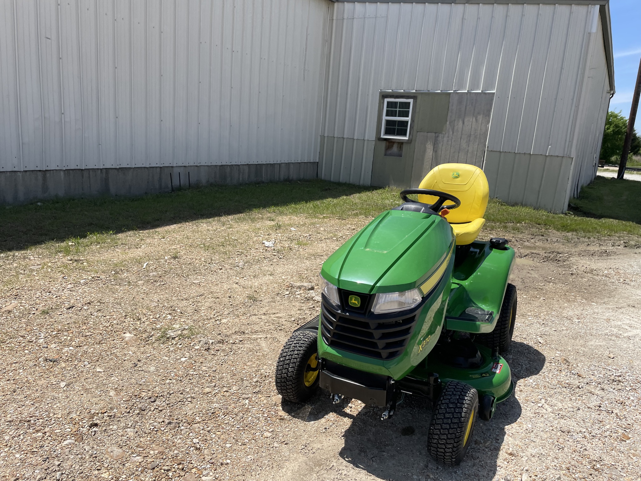  2026 John Deere X370 at Heritage Tractor in Rolla, MO