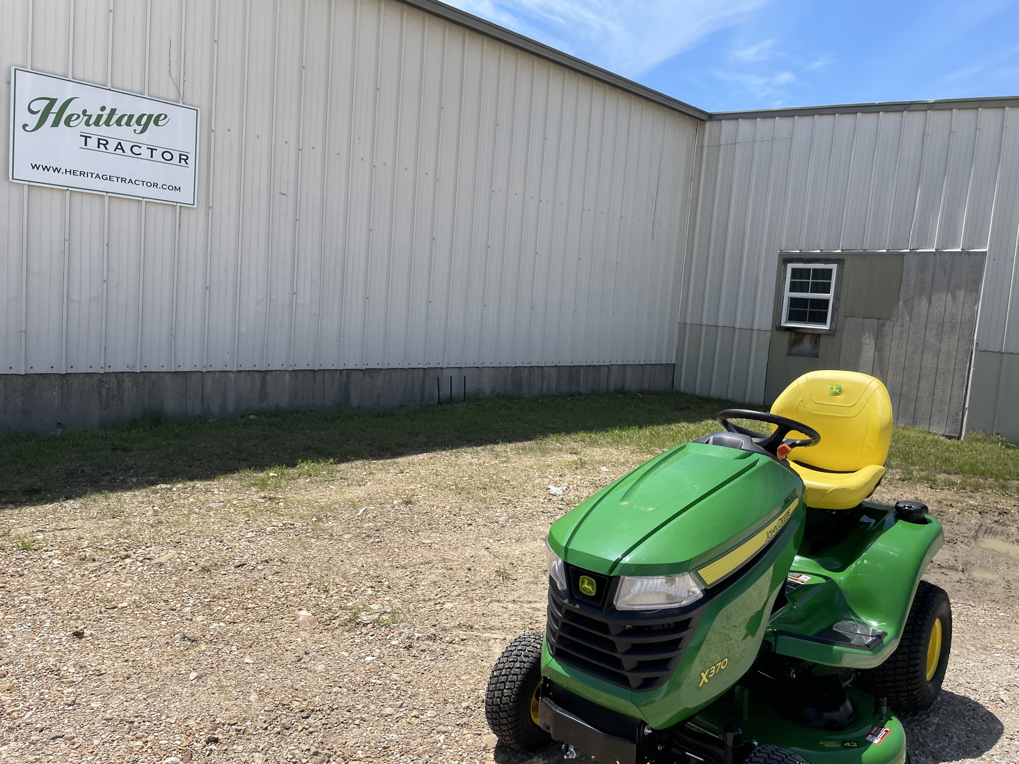  2026 John Deere X370 at Heritage Tractor in Rolla, MO