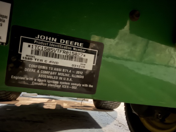 2015 John Deere 1585 - Photo3