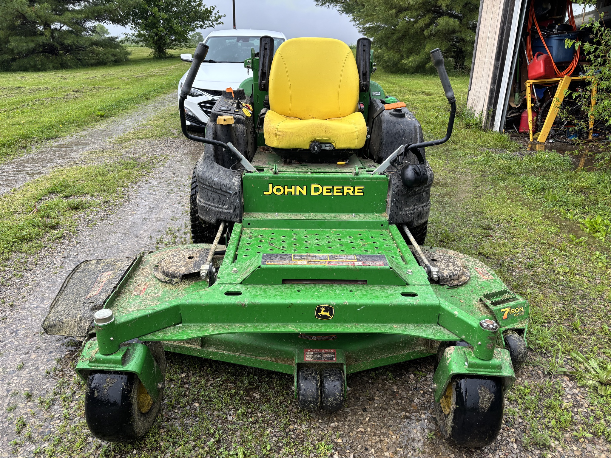 Used 2017 John Deere Z997R Zero Turn Mowers at Koenig Equipment in Urbana, OH - PhotoXL7