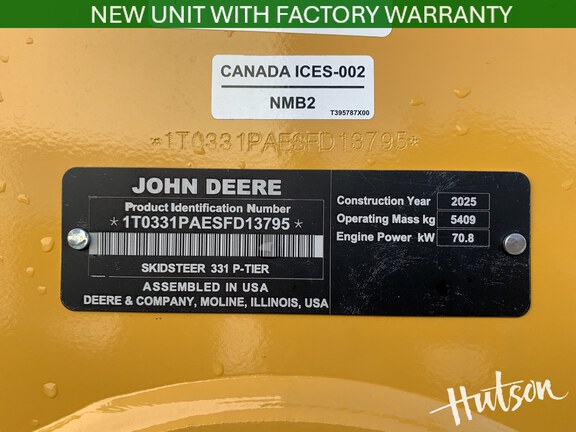 Photo of 2025 John Deere 331 P