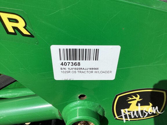 Photo of 2018 John Deere 1025R