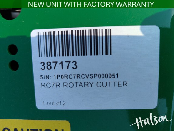Photo of 2026 John Deere RC7R
