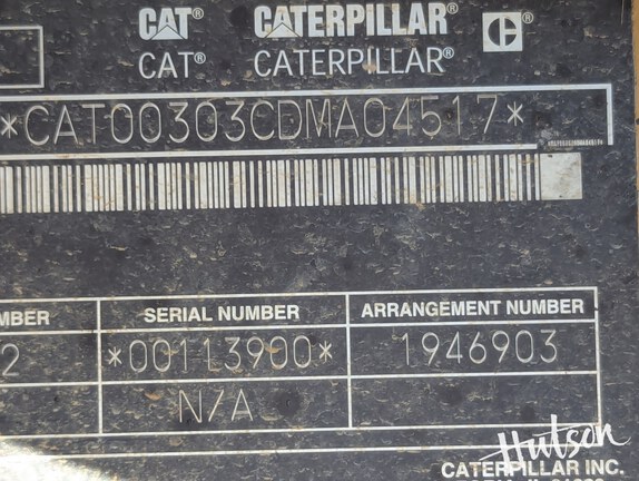 Photo of 2008 Caterpillar 303CR