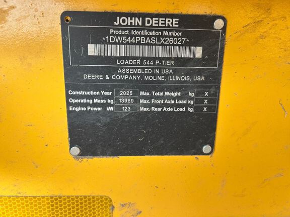 2025 John Deere 544P
