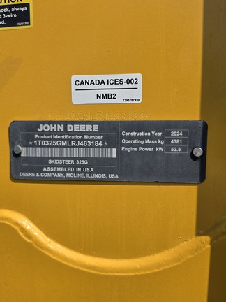 2024 John-Deere 325G