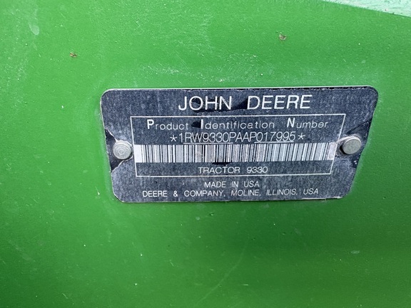 2010 John Deere 9330 - Photo14