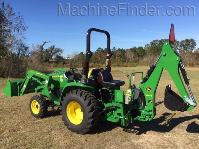 2020 John Deere 3038E Tractor-Loader-Backhoe Image 3