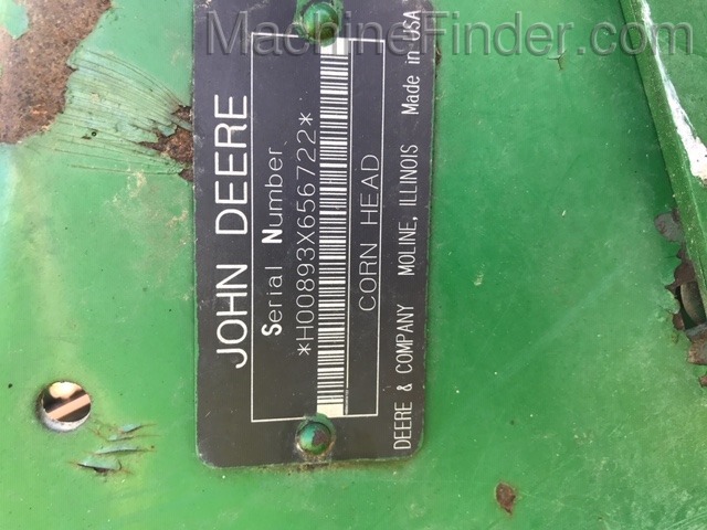 1994 John Deere 893 Image 11