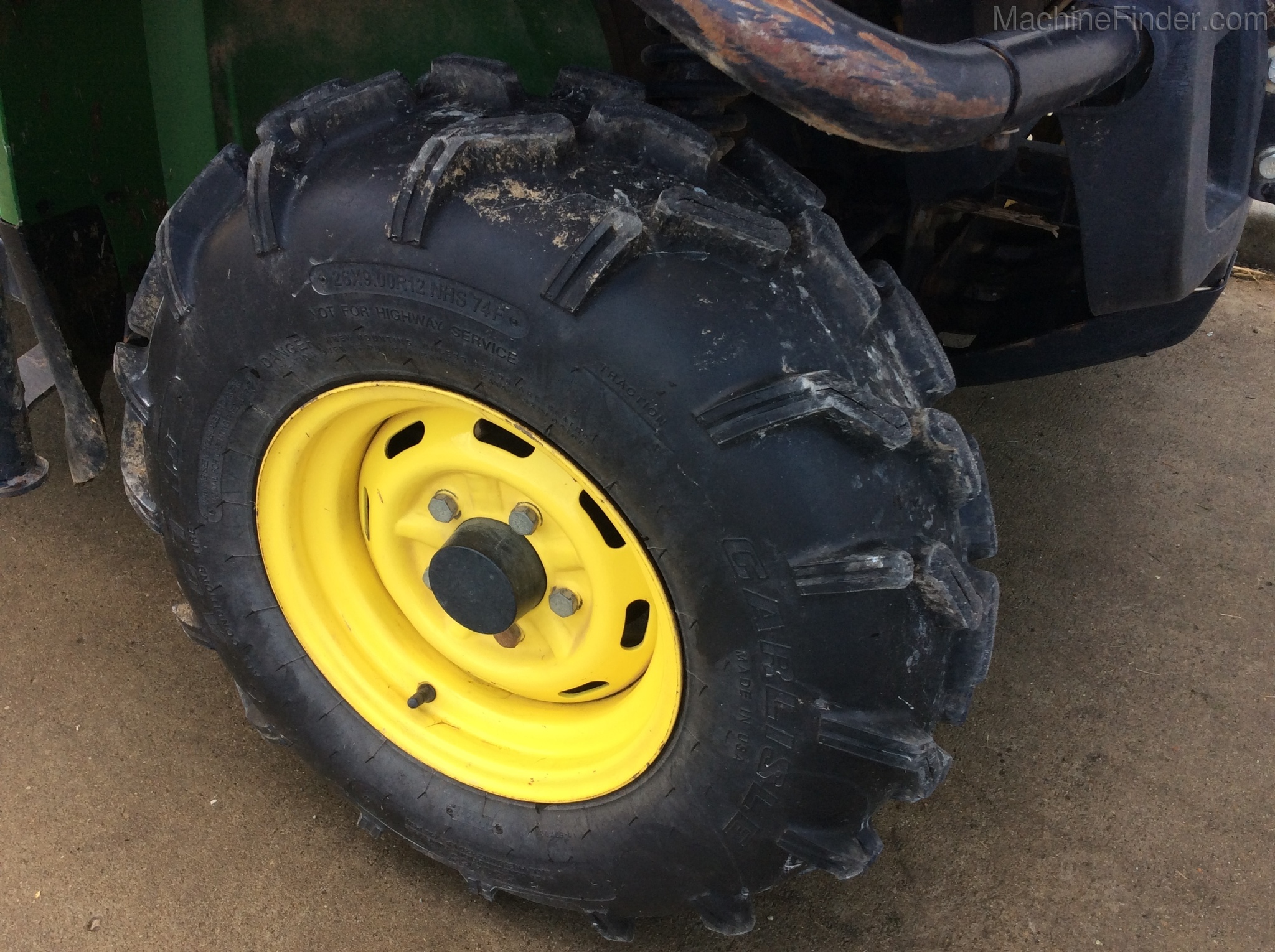 2014 John Deere XUV 855D GREEN Image 8