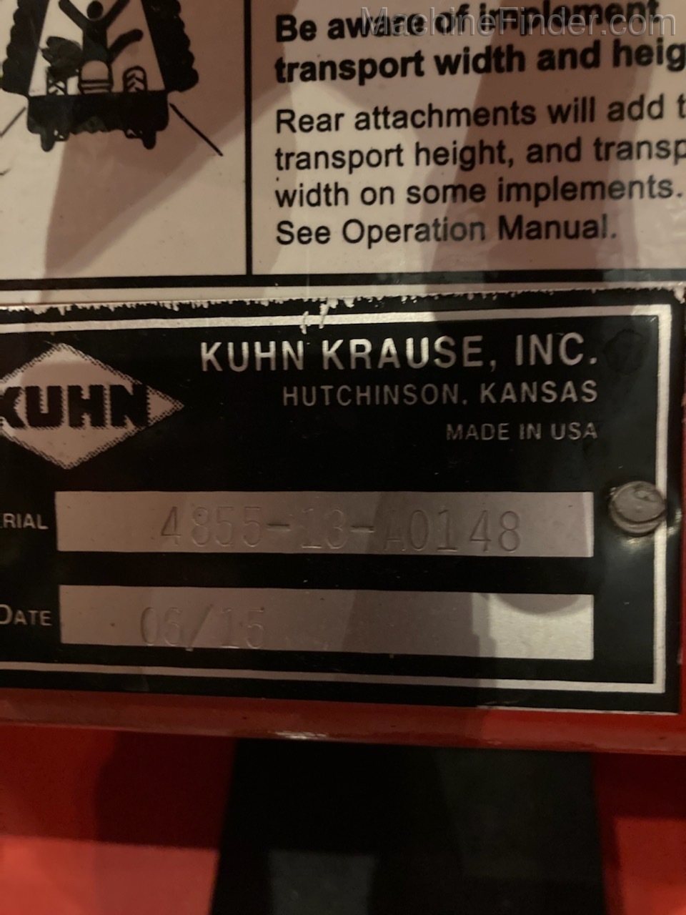 2015 Kuhn 4855-13 Image 29