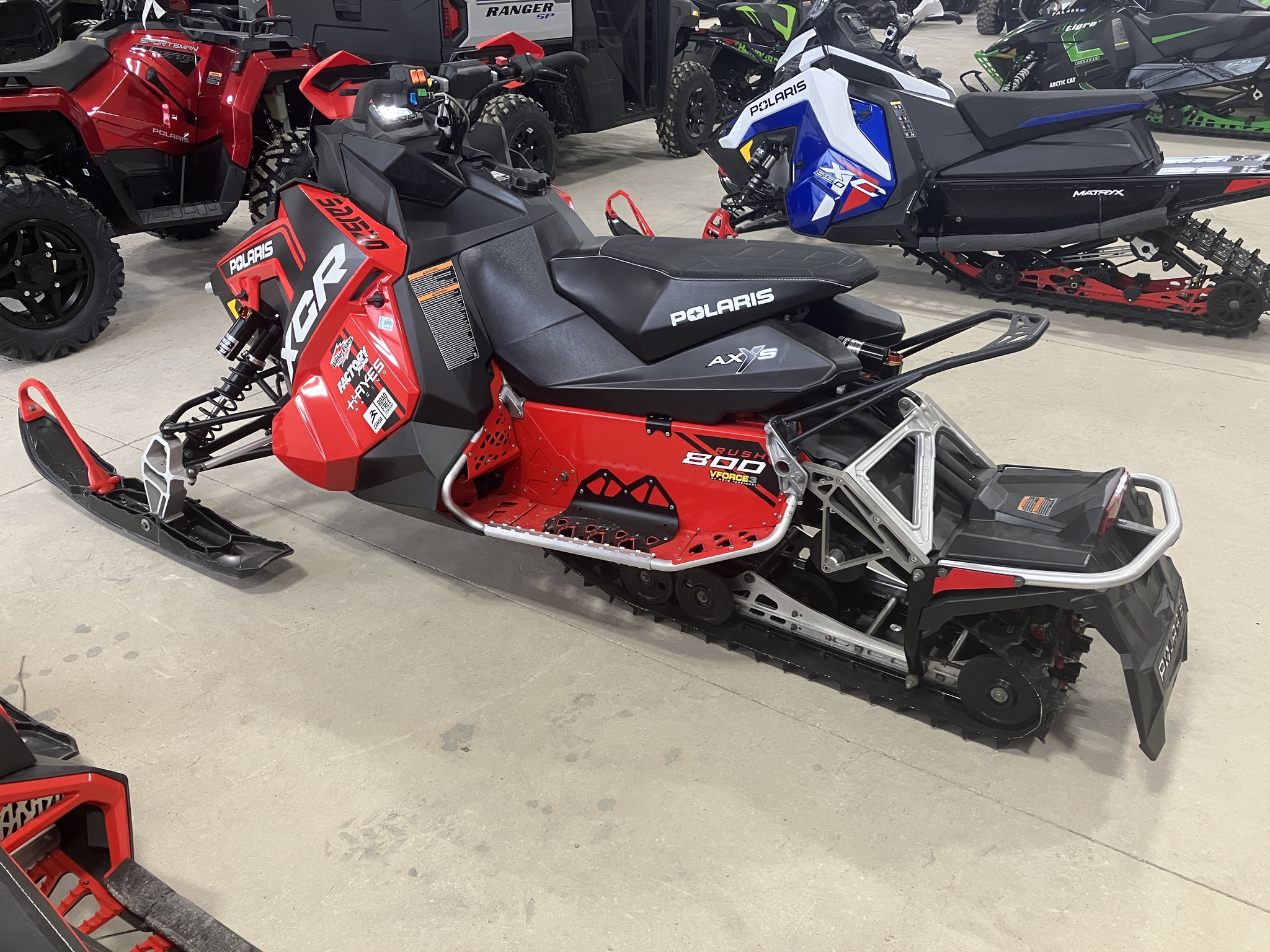 2017 Polaris 800 Rush XCR 121 Snowmobiles