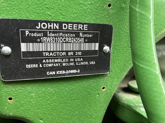 2024 John Deere 8R 310 - Photo47