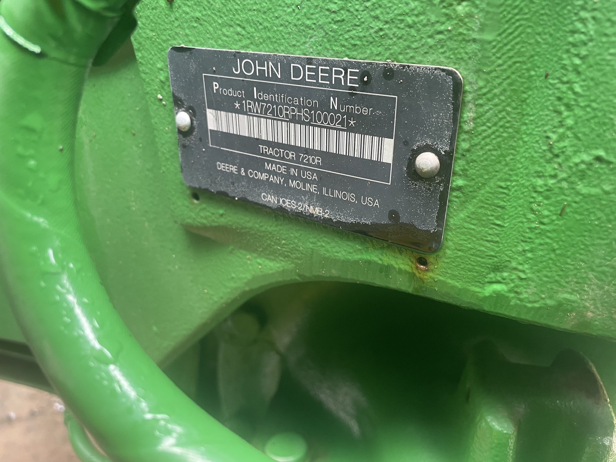 2018 John Deere 7210R Image 13