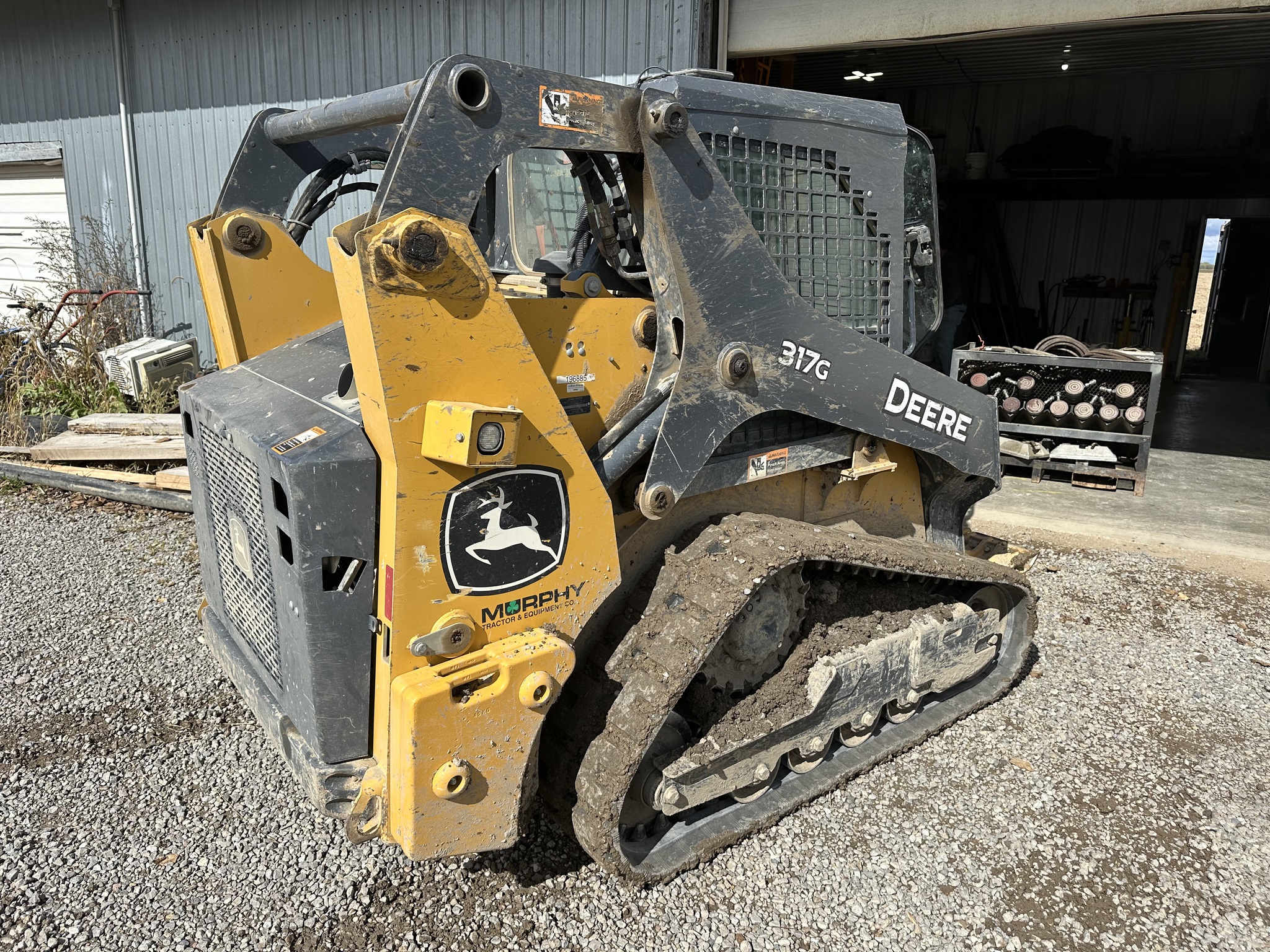 2021 John Deere 317G Image 17