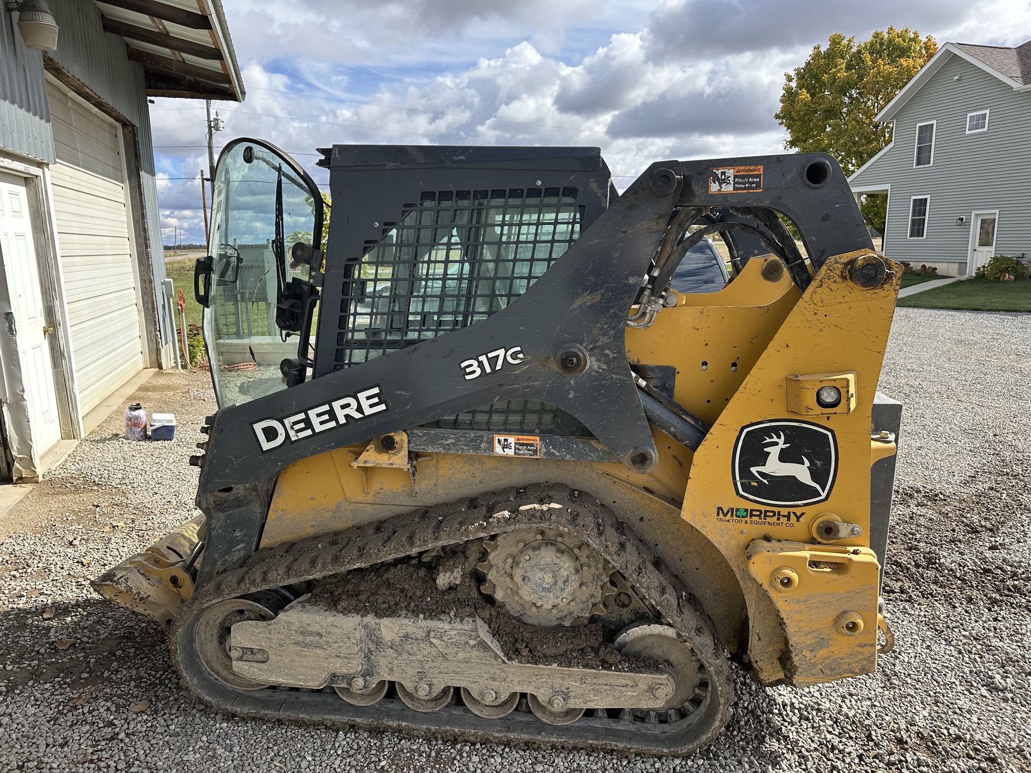 2021 John Deere 317G Image 14