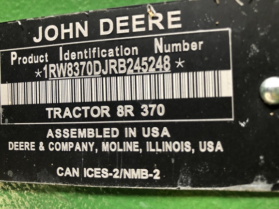 Photo of 2024 John Deere 8R 370