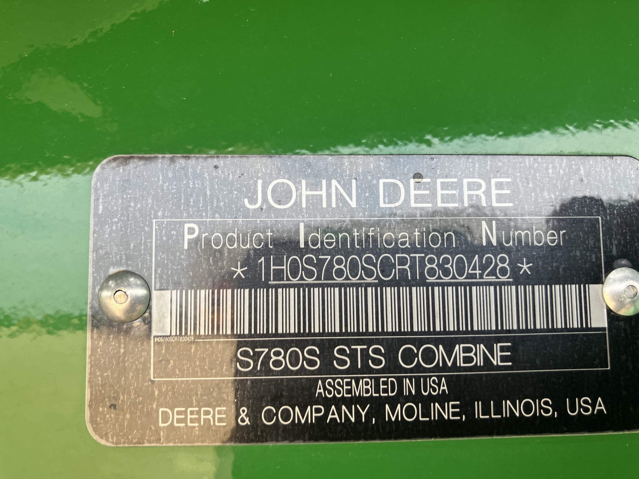 2024 John Deere S780 Image 20