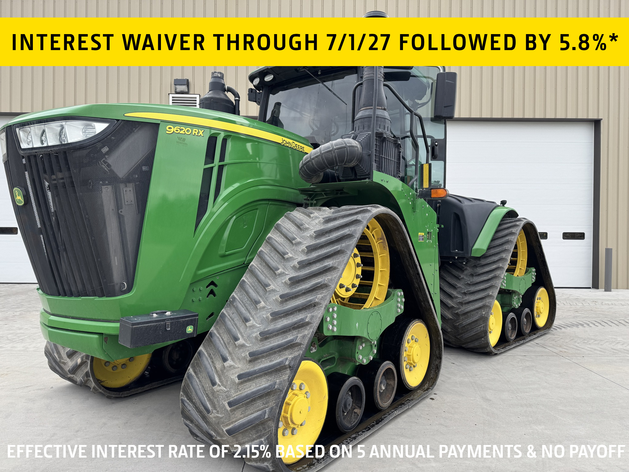 2021 John Deere 9620RX Image 1