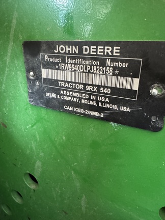 Used 2023 John Deere 9RX 540 Track Tractors at Horizon Ag & Turf in Warburg, AB - Photo3