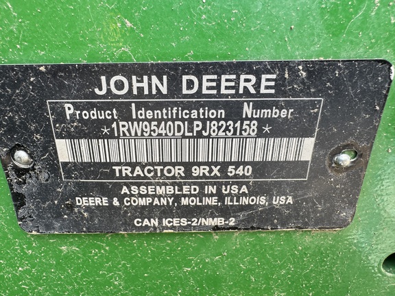 Used 2023 John Deere 9RX 540 Track Tractors at Horizon Ag & Turf in Warburg, AB - Photo8