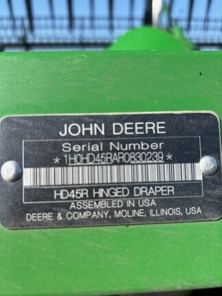 Used 2024 John Deere HD45R Combine Platforms at Horizon Ag & Turf in Lloydminster, AB - Photo19