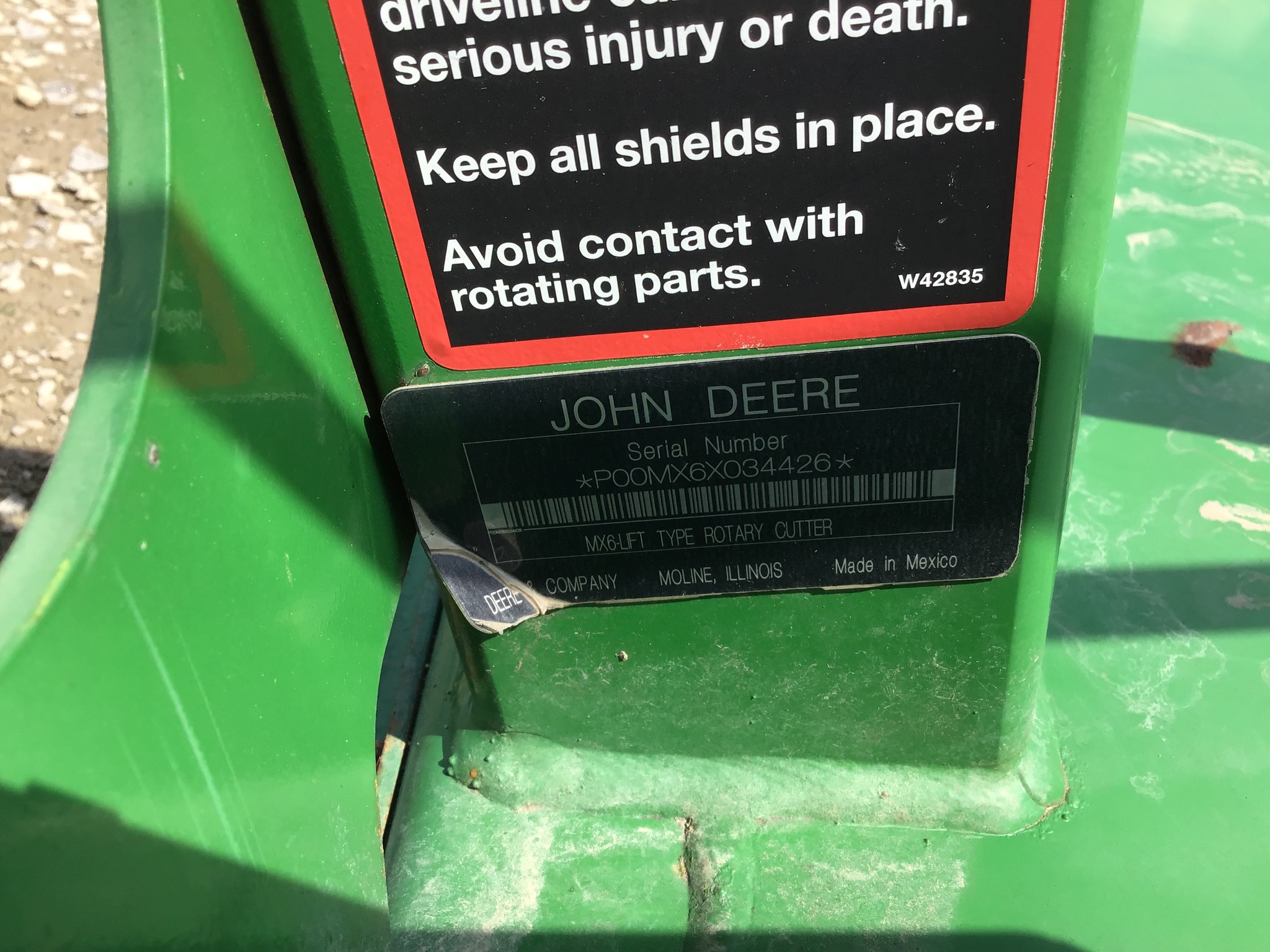 2010 John Deere MX6 Image 10