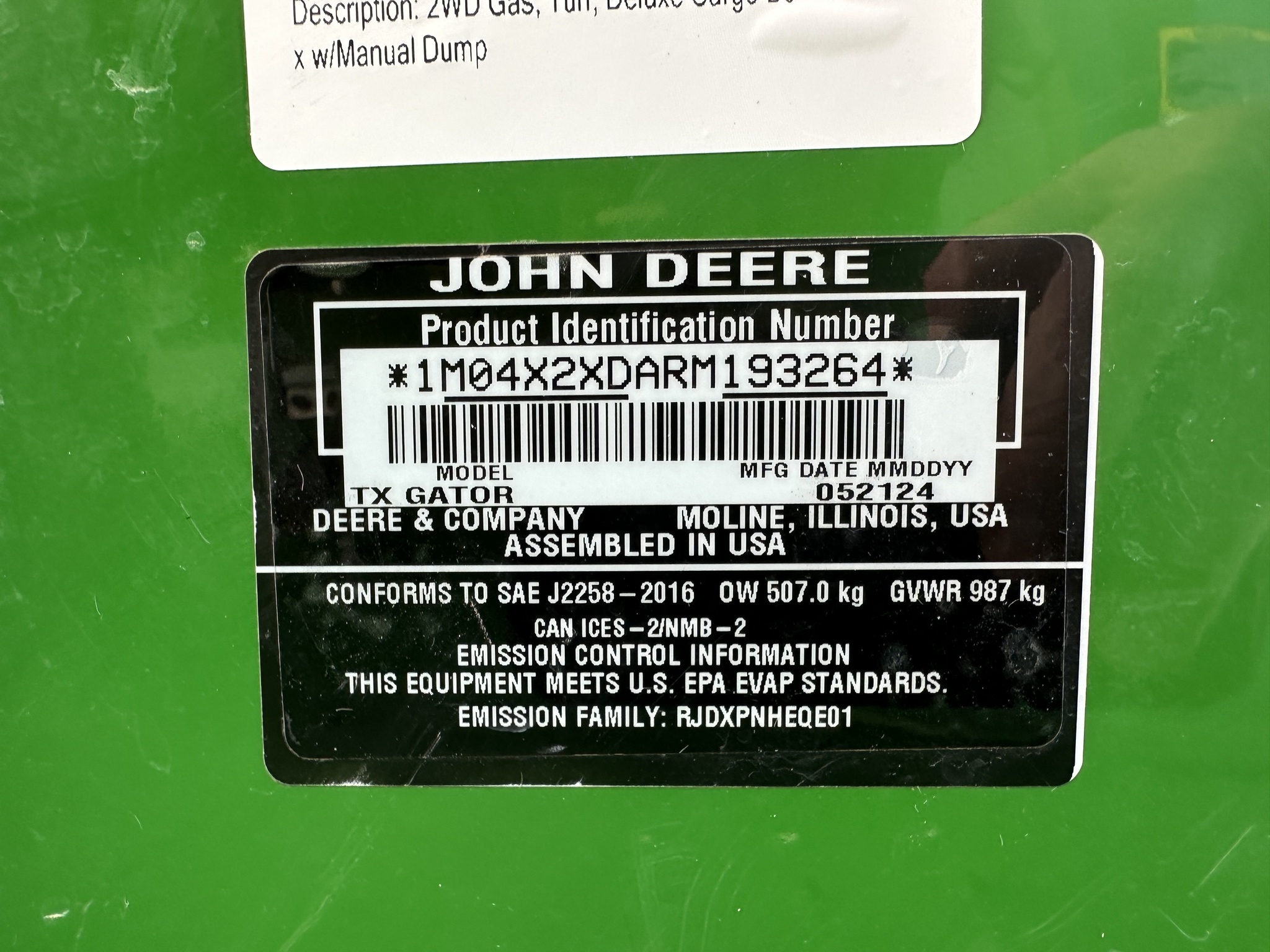 2024 John Deere TX Image 21