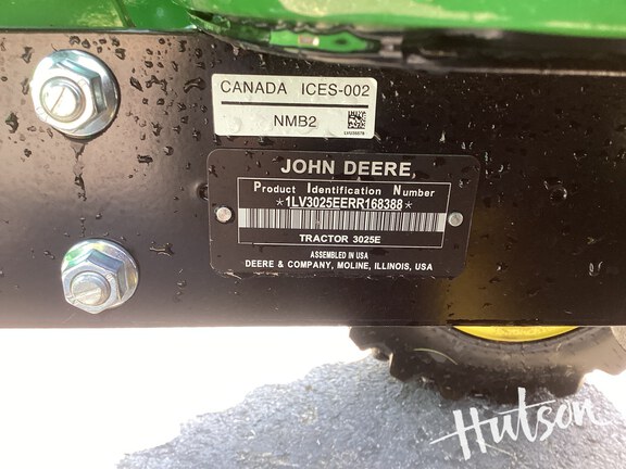 Photo of 2024 John Deere 3025E