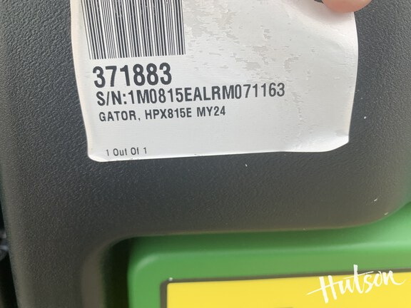 Photo of 2024 John Deere HPX815E