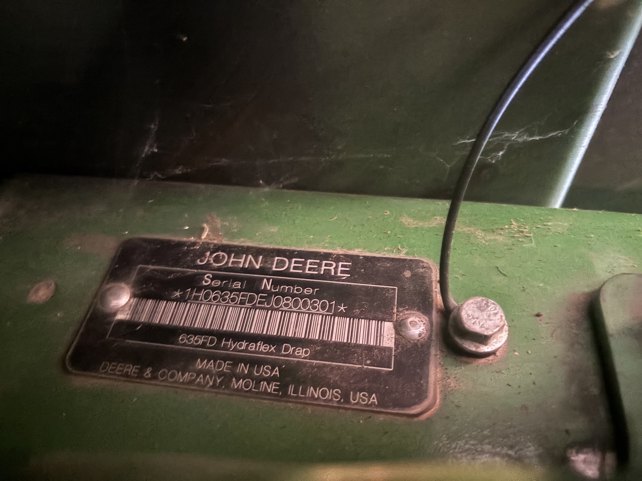 2018 John Deere 635FD Image 15