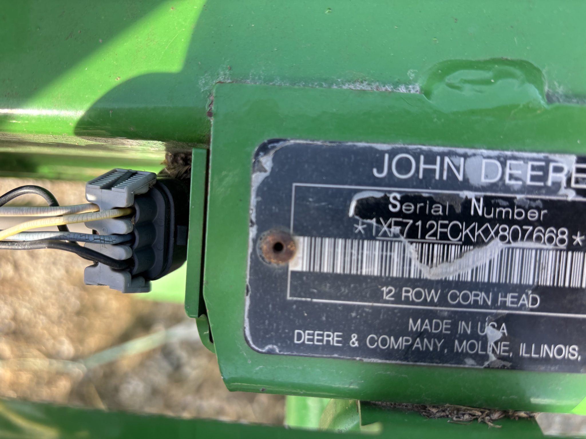  2019 John Deere 712FC at Heritage Tractor in Brimfield, IL