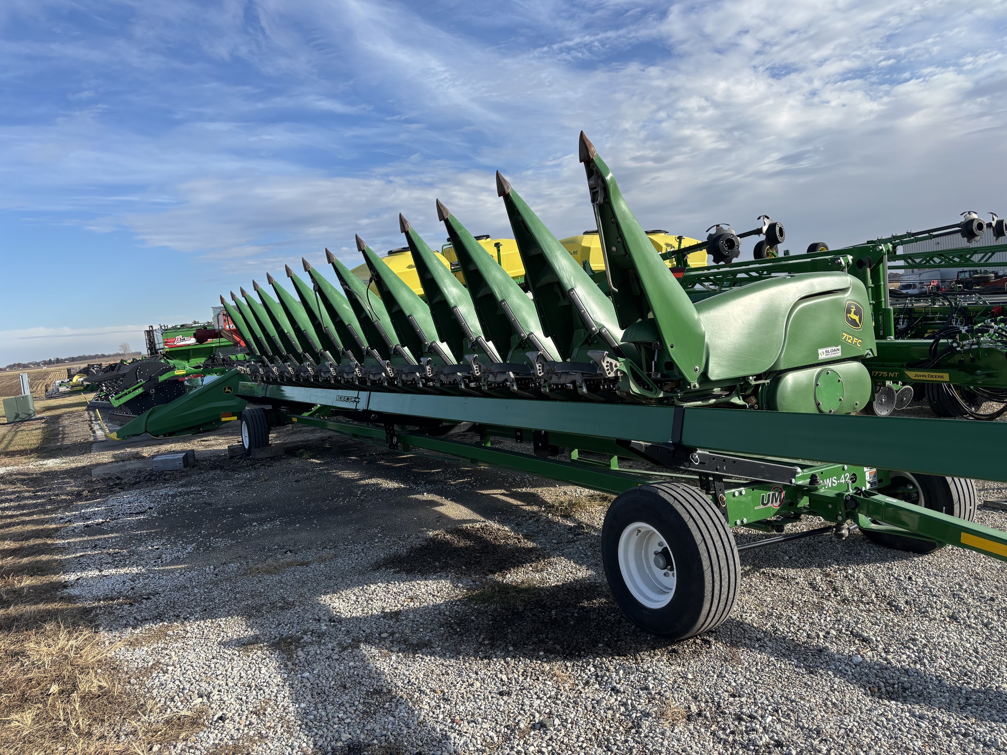  2019 John Deere 712FC at Heritage Tractor in Brimfield, IL