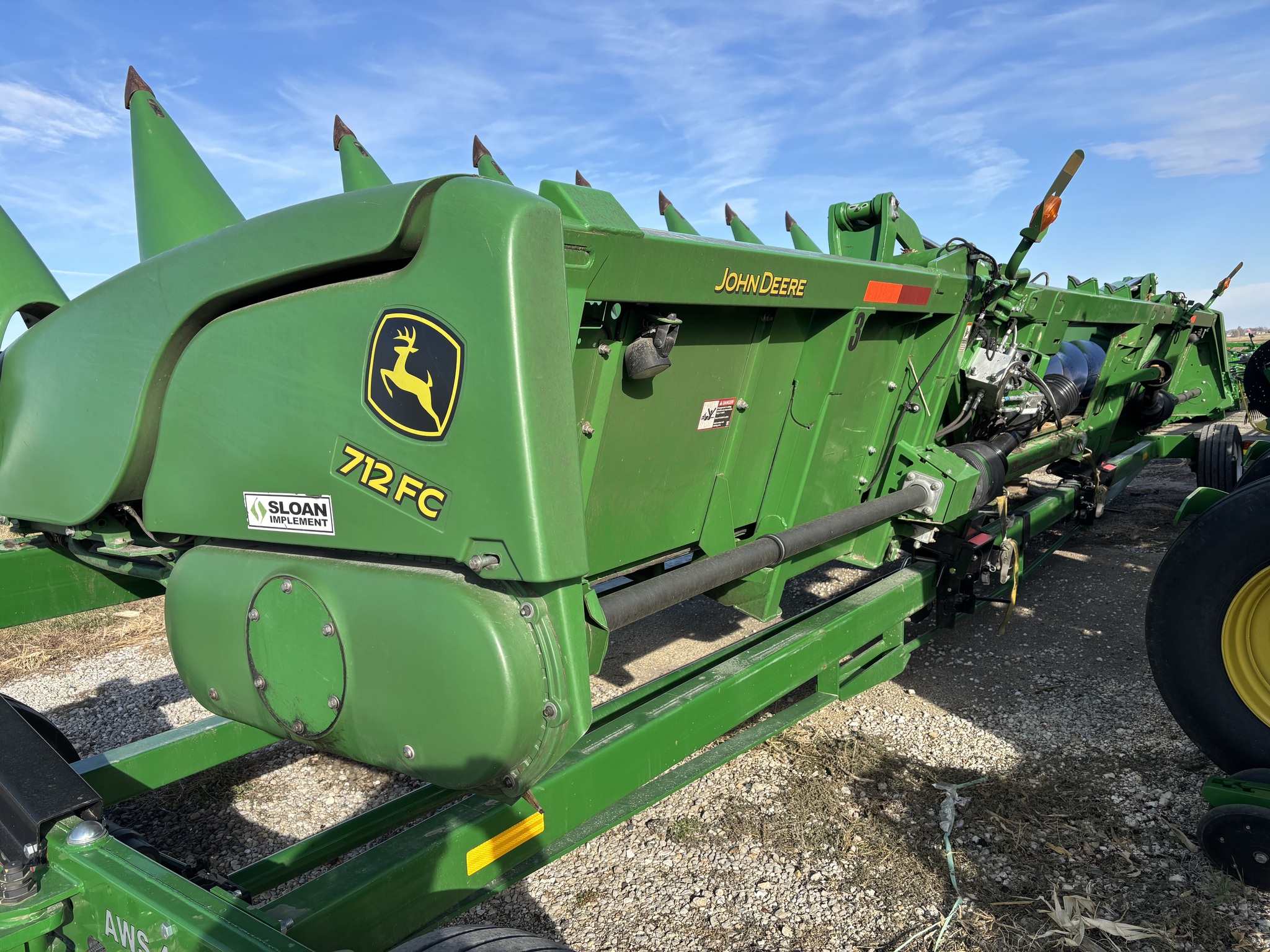  2019 John Deere 712FC at Heritage Tractor in Brimfield, IL