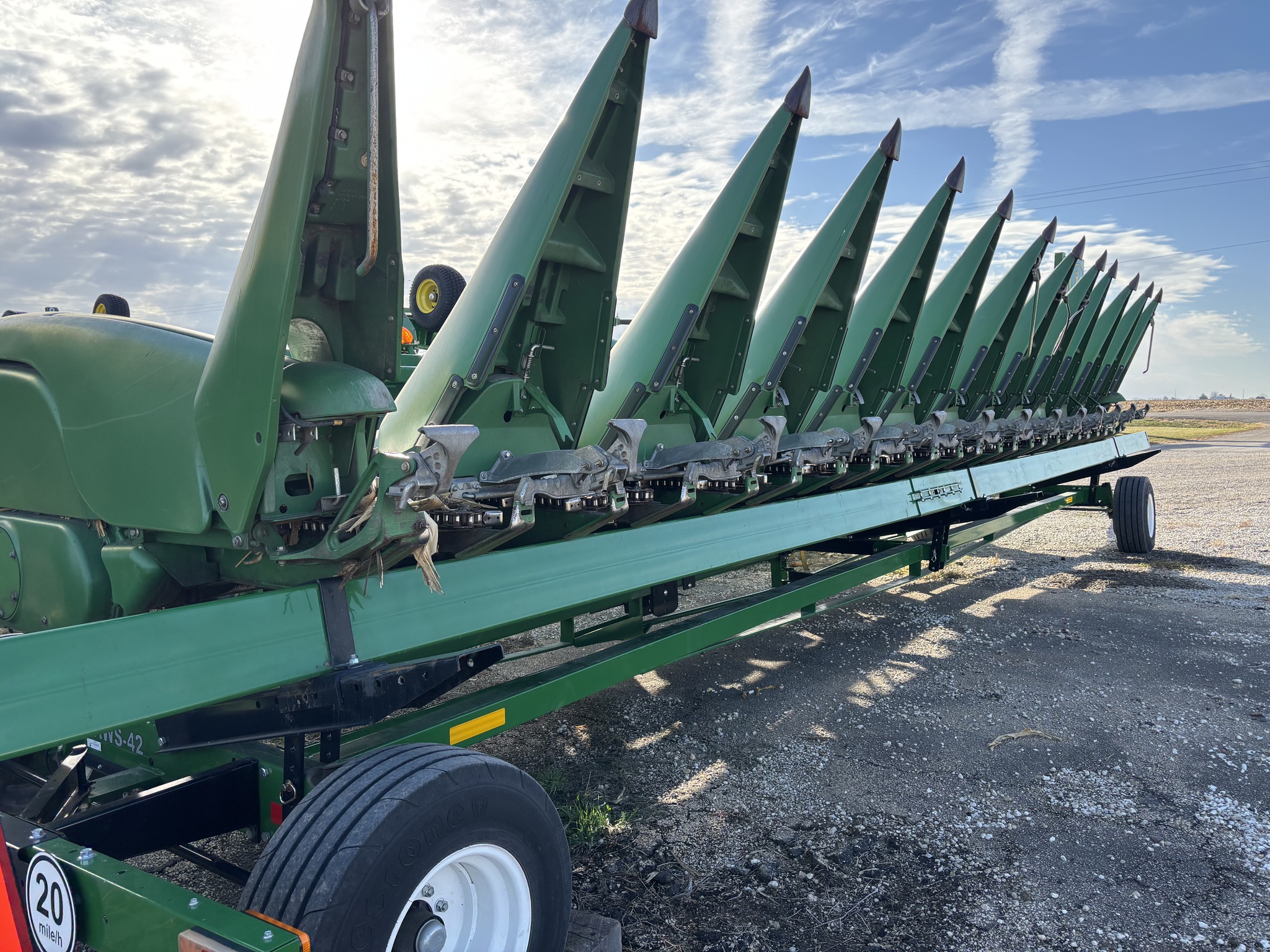  2019 John Deere 712FC at Heritage Tractor in Brimfield, IL