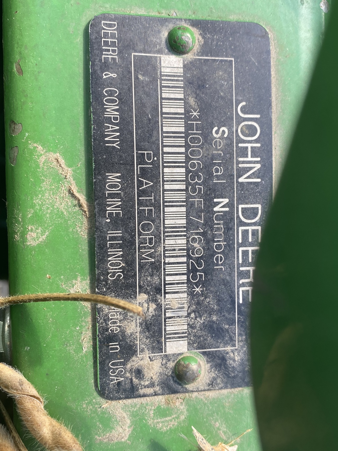 Used 2006 John Deere 635F Combine Platforms at Koenig Equipment in Greensburg, IN - PhotoXL24