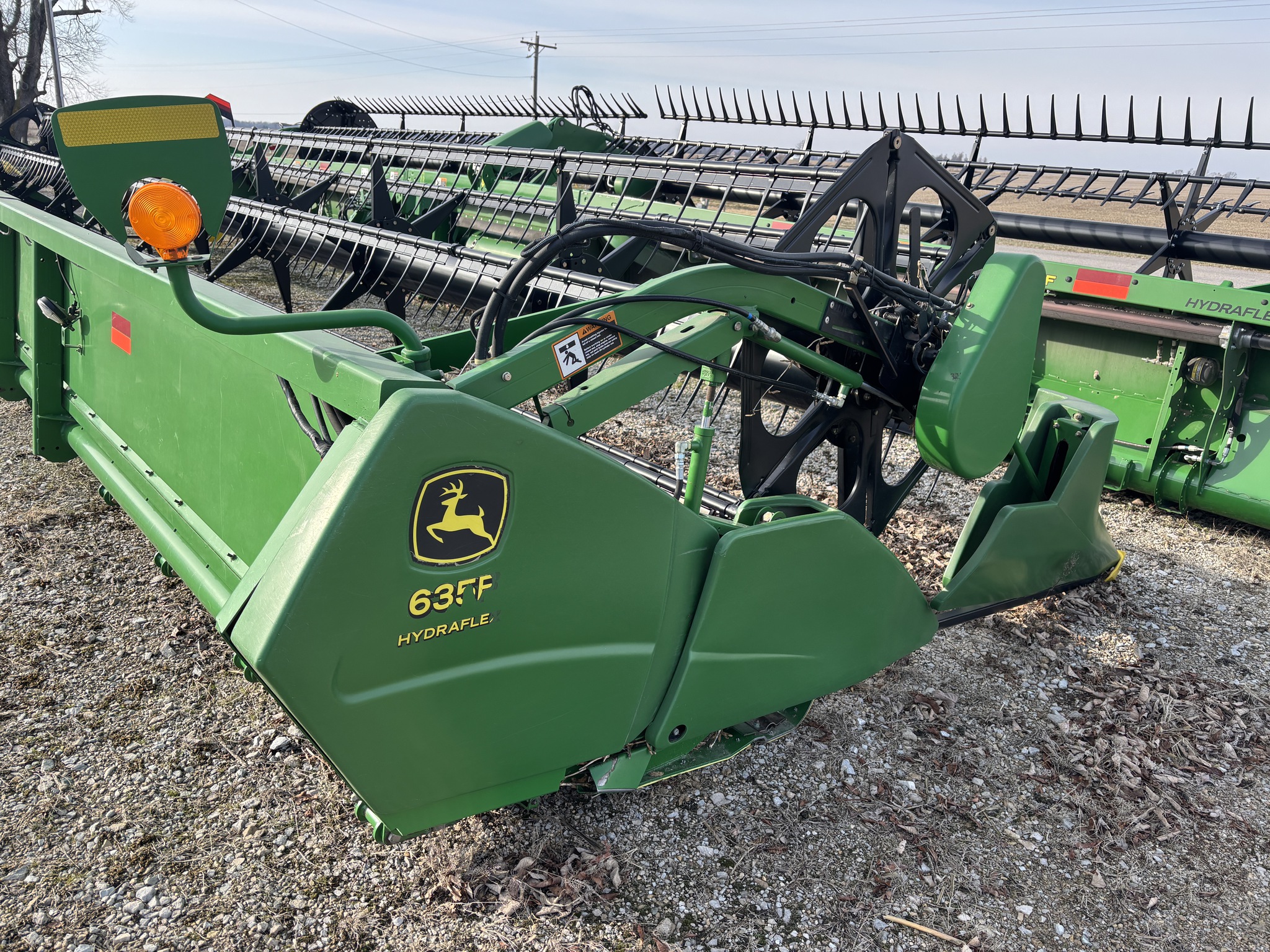 Used 2006 John Deere 635F Combine Platforms at Koenig Equipment in Greensburg, IN - PhotoXL1