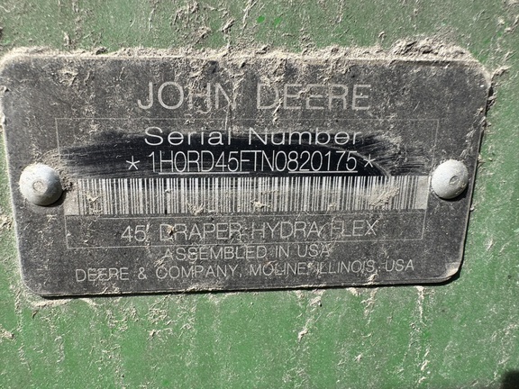 Photo of 2022 John Deere RD45F