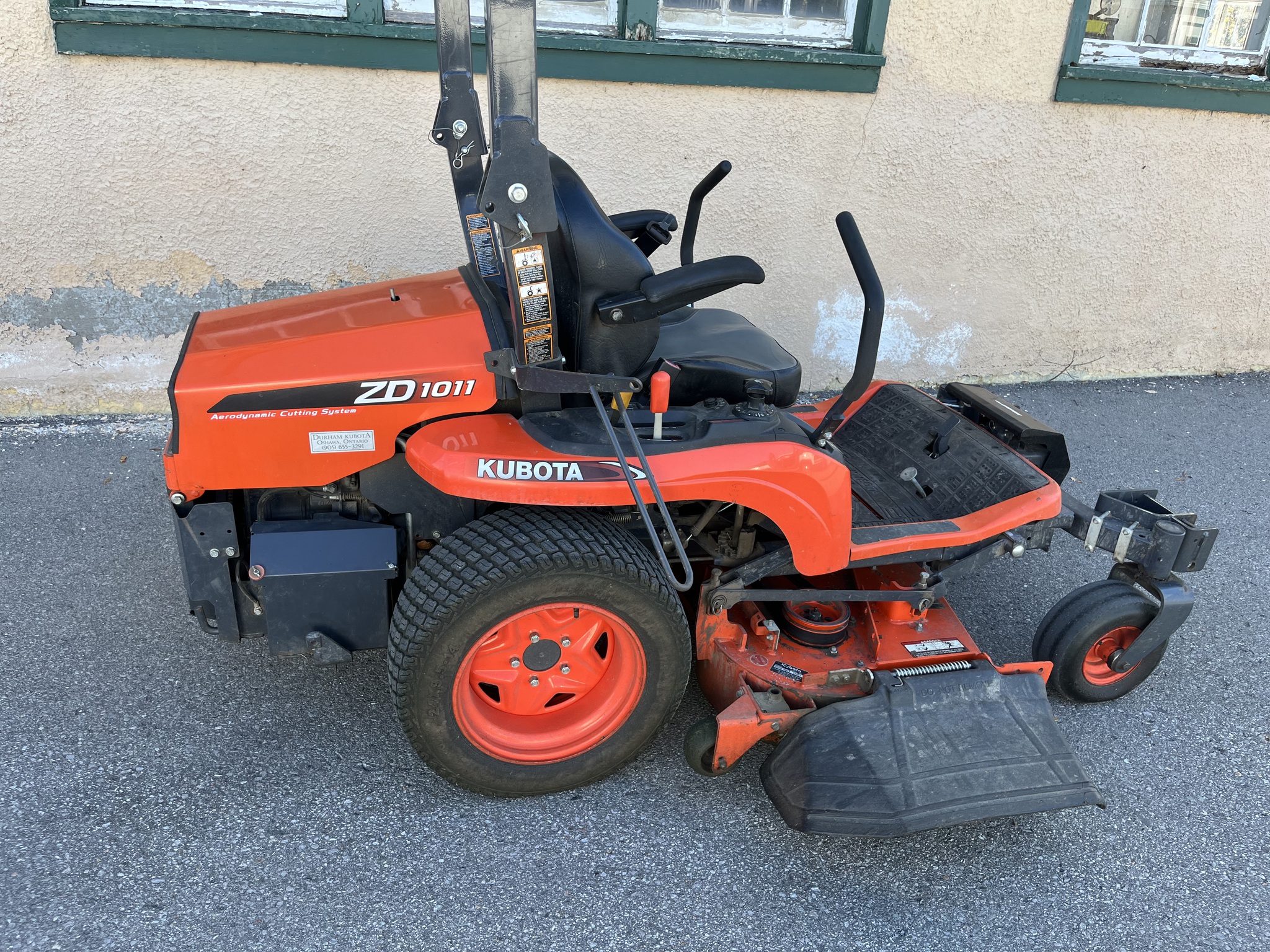 2018 Kubota ZD1011-54 Image 2