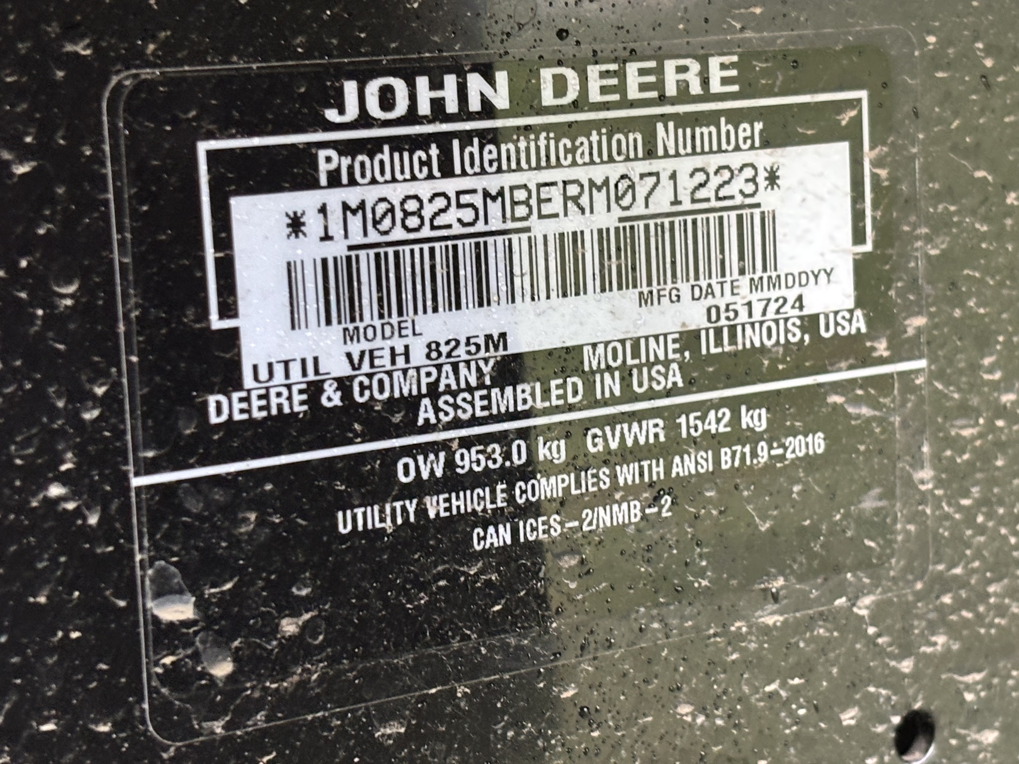 Used 2024 John Deere XUV 825M S4 ATVs & Gators at Koenig Equipment in Tipp City, OH - PhotoXL13