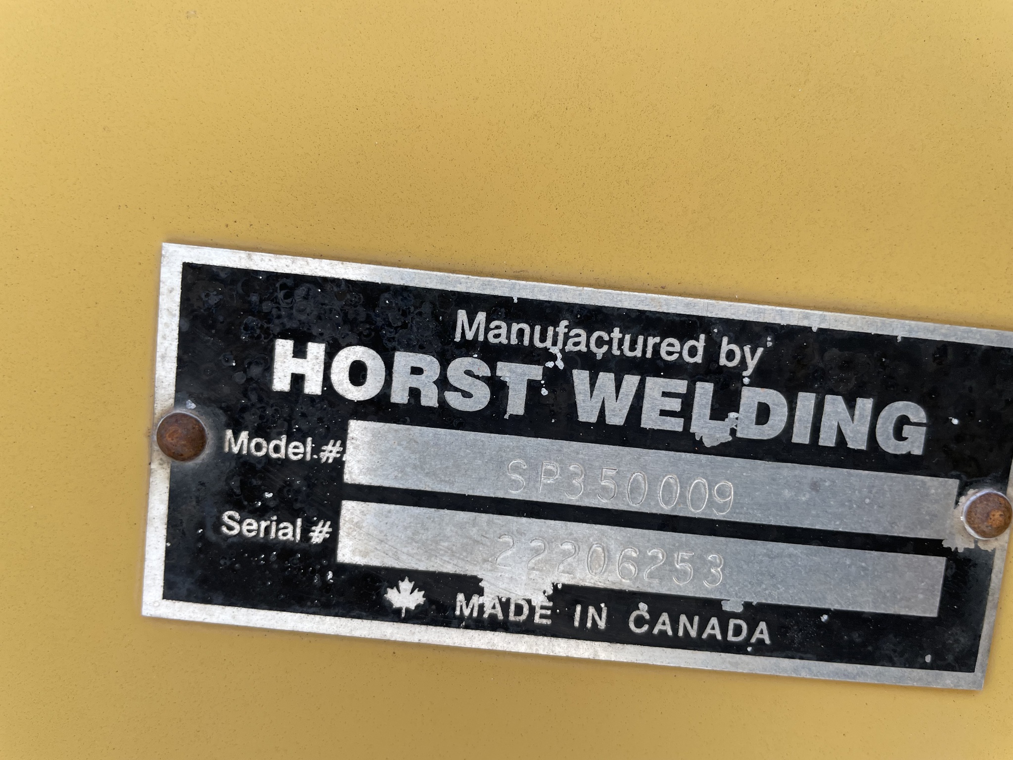 2022 Horst SP350009 Image 8