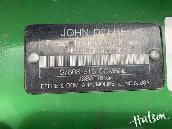 Photo of 2022 John Deere S780