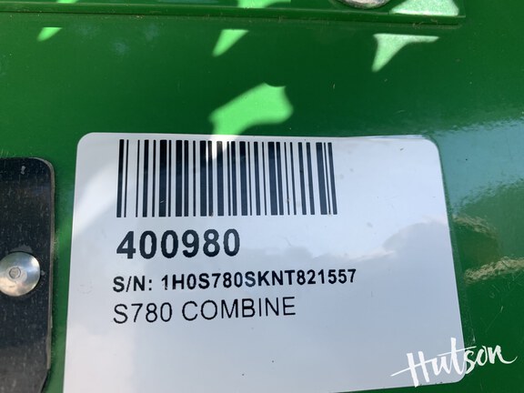 Photo of 2022 John Deere S780