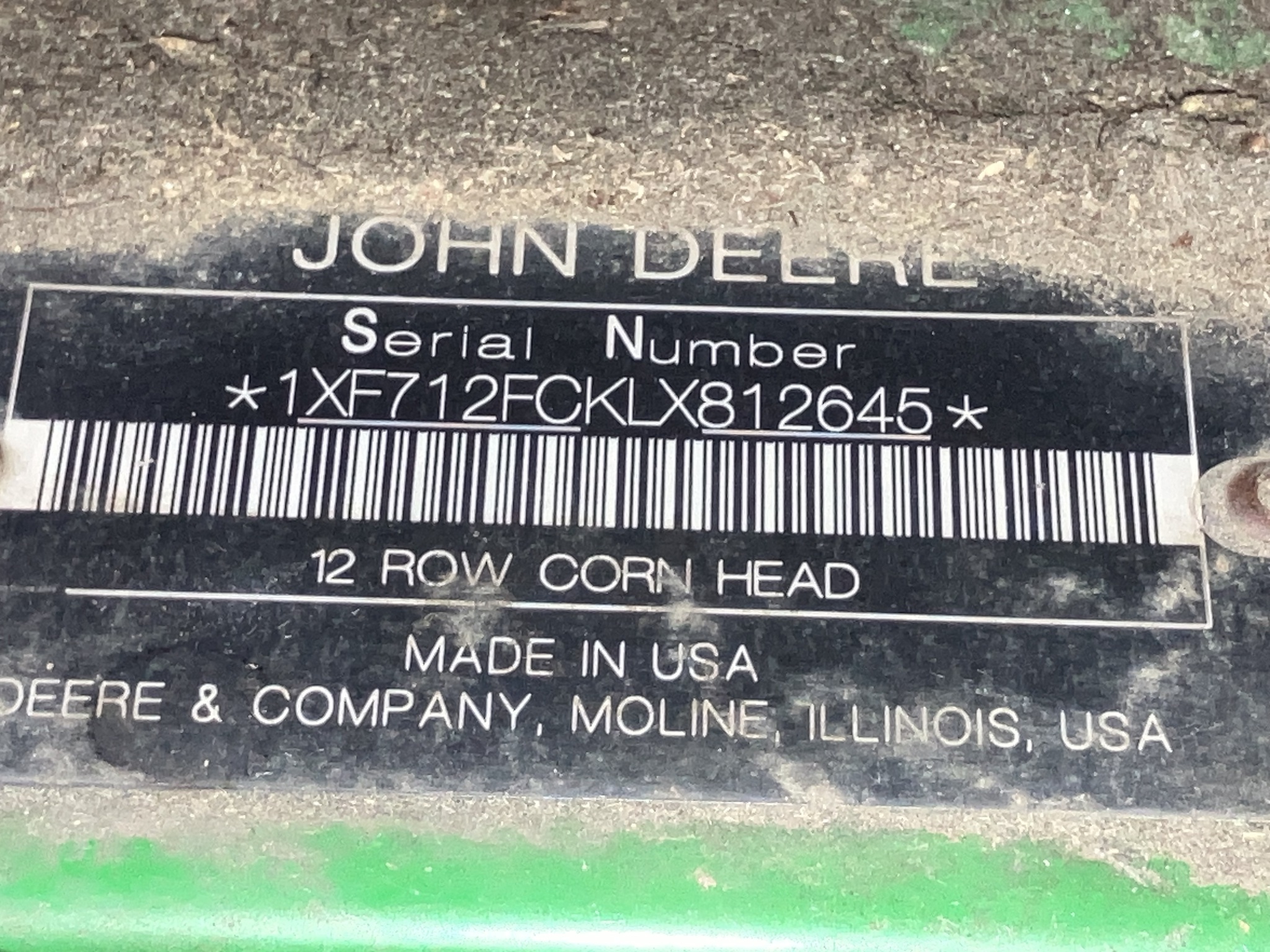 2020 John Deere 712FC Image 11