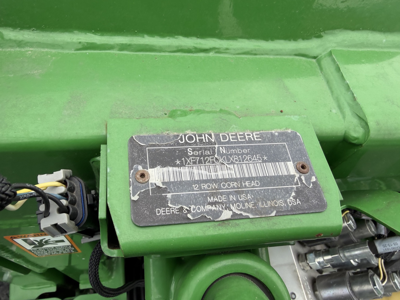 2020 John Deere 712FC Image 7